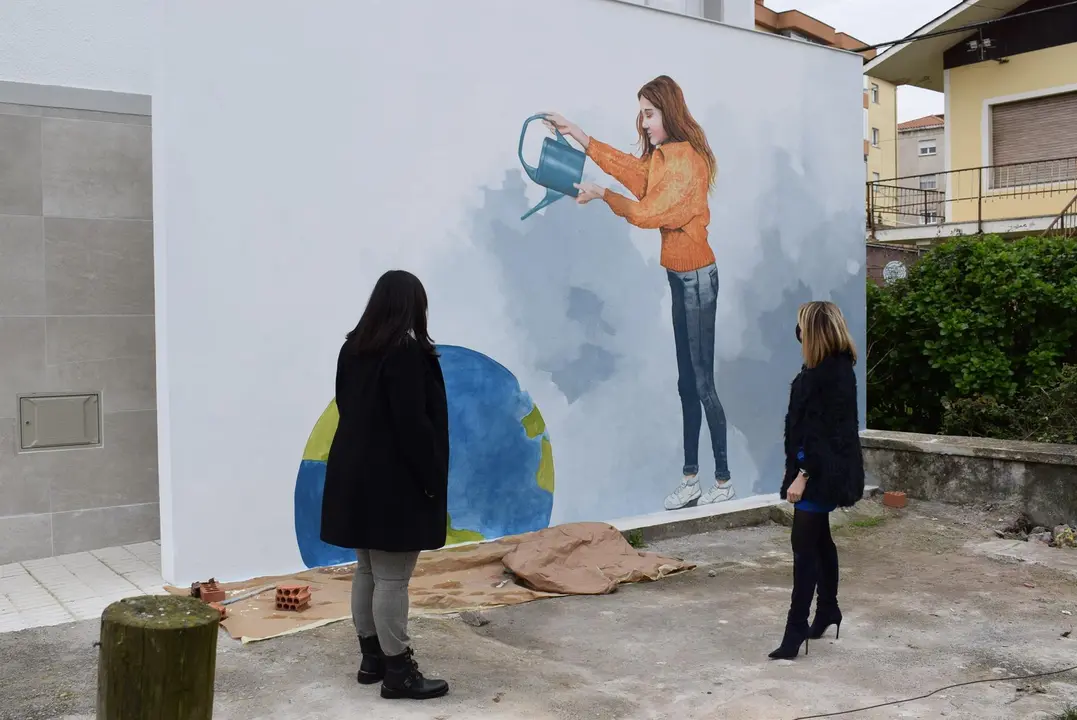 Nuevo mural de la Casa de la Juventud