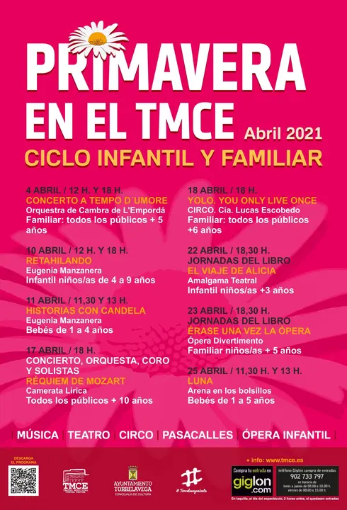 Cartel de 'Primavera en el TMCE'