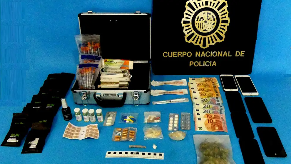 Imagen de lo incautado