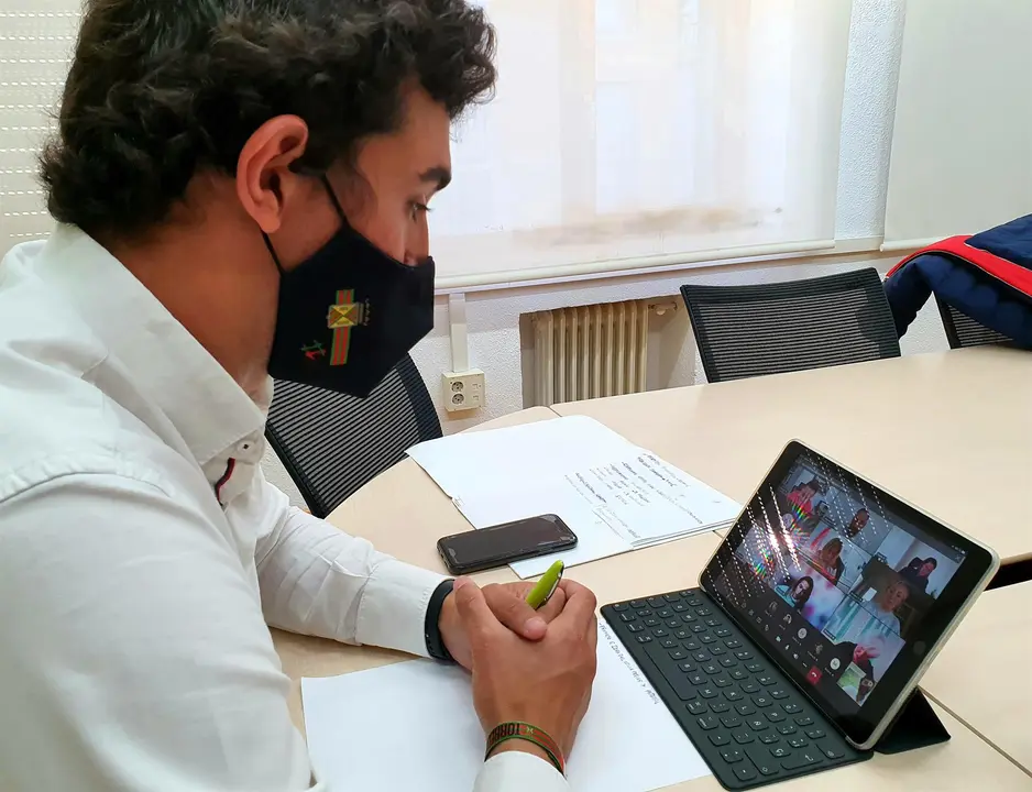 El concejal de Deportes de Torrelavega, Nacho González