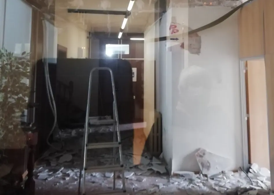 Obras en el Ayuntamiento de Torrelavega