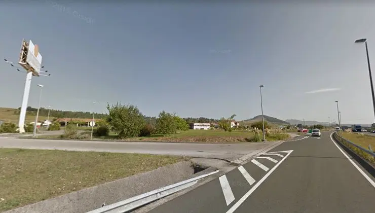 Salida A-67 en el área de servicio de Gornazo