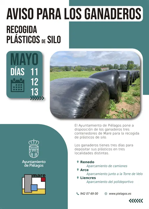 Cartel de contenedores de silo