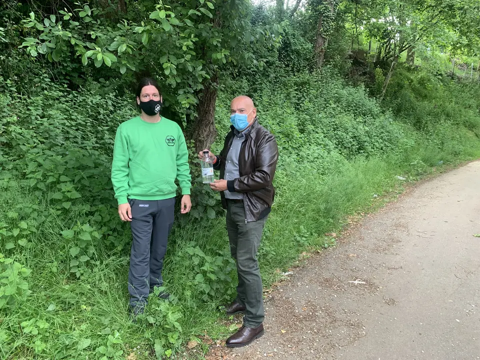 Trampeo avispa asi&aacute;tica en Pi&eacute;lagos