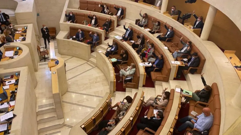  Imagen de archivo del Parlamento de Cantabria