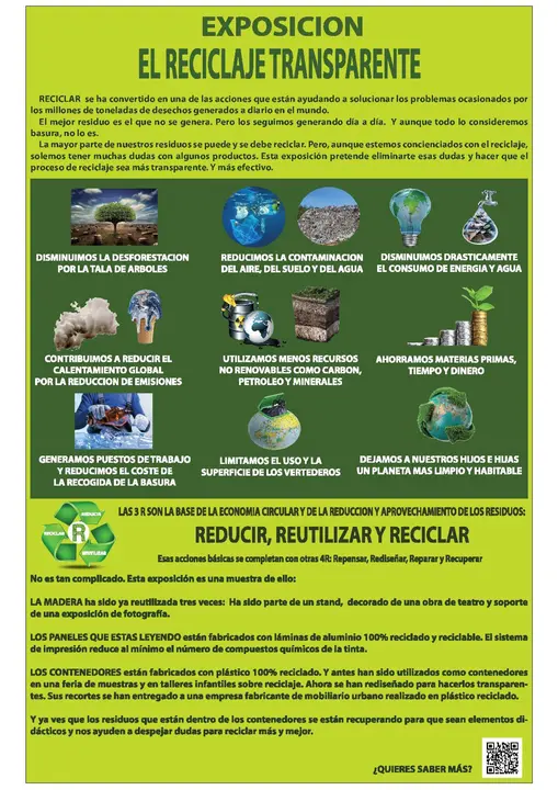 'El reciclaje transparente'