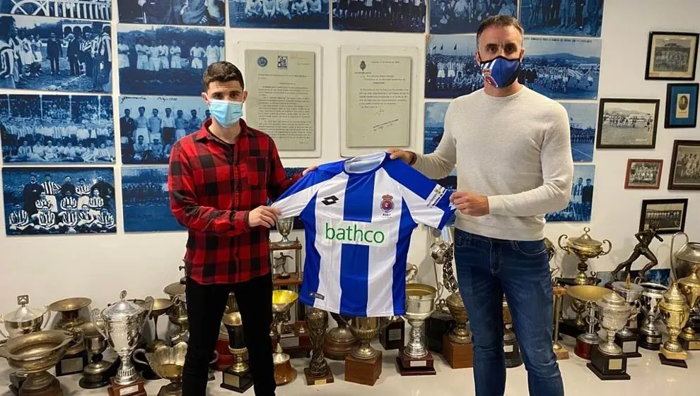 Presentación de Luis José Sáiz, que será el coordinador del fútbol base de La Gimnástica para el curso 2021:22