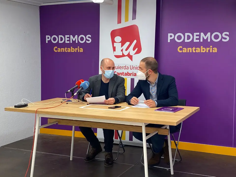 Israel Ruiz Salmón y Luis del Piñal en rueda de prensa | Foto- edc