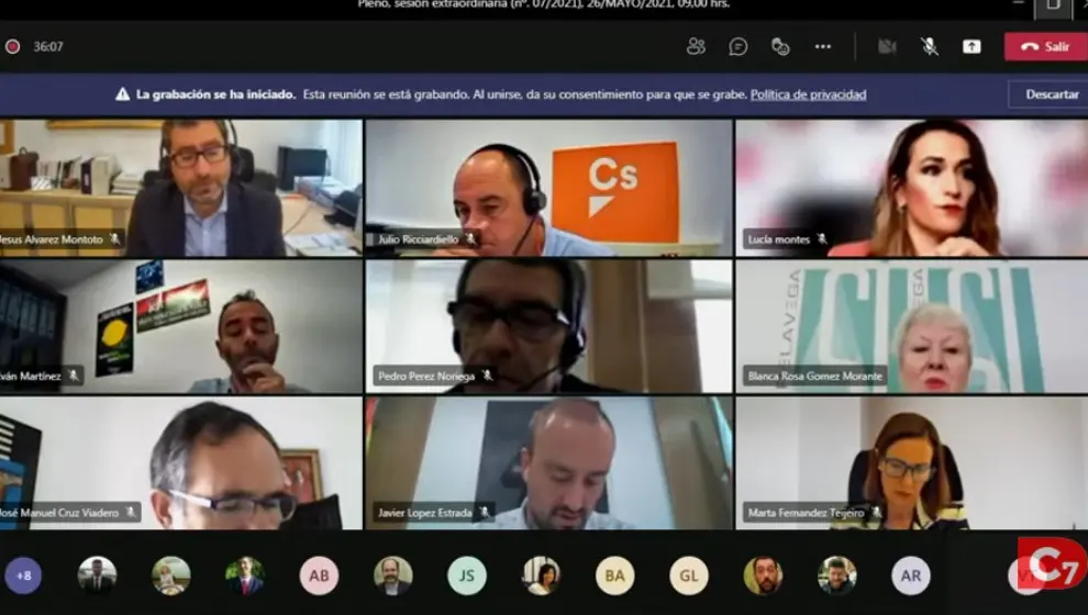 Pleno telemático de Torrelavega
