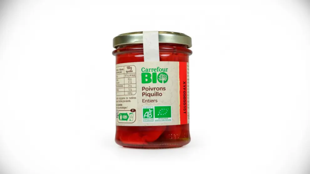 Pimientos del piquillo Carrefour BIO | Foto- carrefour.es