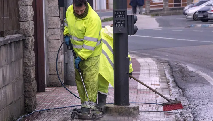 Trabajadores de la limpieza