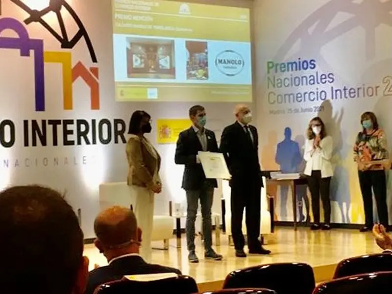 Acto de entrega de los Premios Nacionales de Comercio 2020