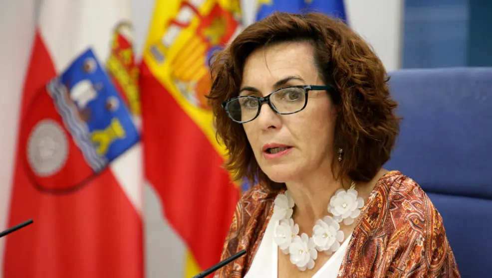 La consejera de Empleo y Políticas Sociales, Ana Belén Álvarez