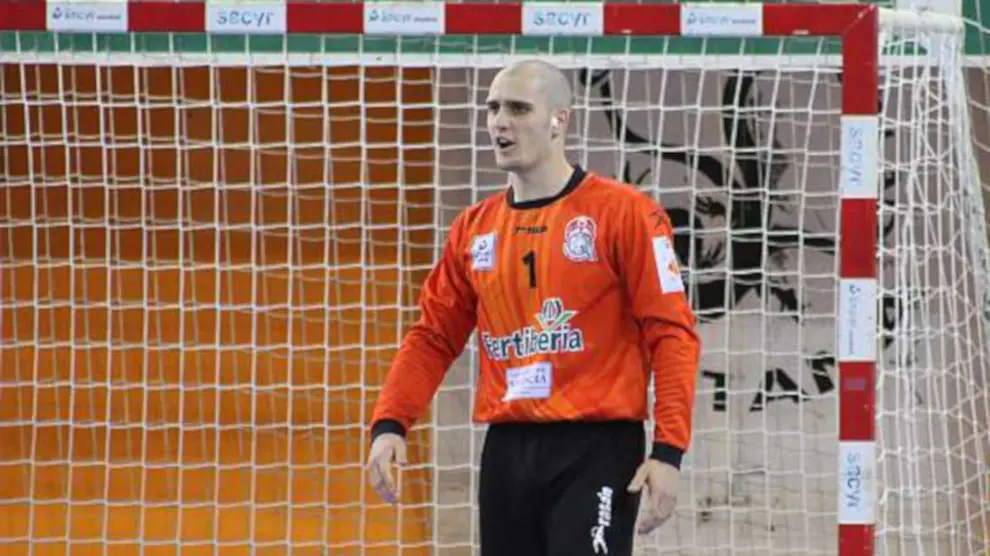 Pau Guitart defenderá la portería del Liberbank Cantabria Sinfín | Foto- Pepa Conesa