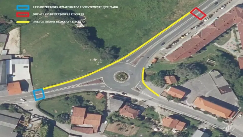 Mejoras de seguridad vial proyectadas en la N-611 a su paso por Arce