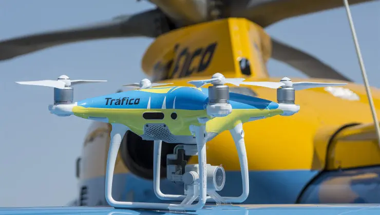 Uno de los drones que utilizará la DGT