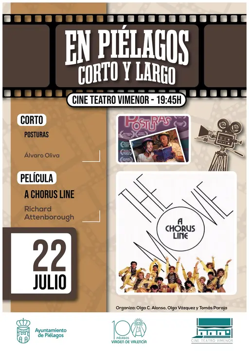 Cartel de la tercera sesión del ciclo 'En Piélagos corto y largo'