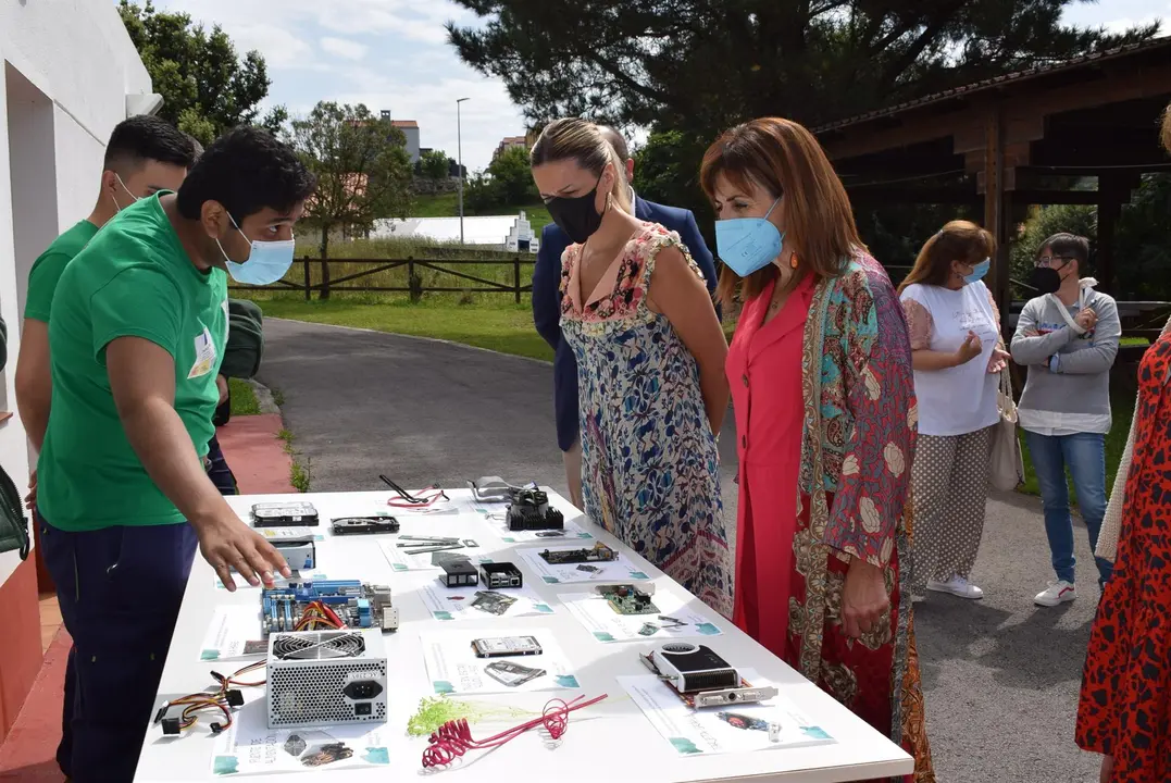 Encuentro de alumnos del Taller de Empleo y de la Escuela Taller