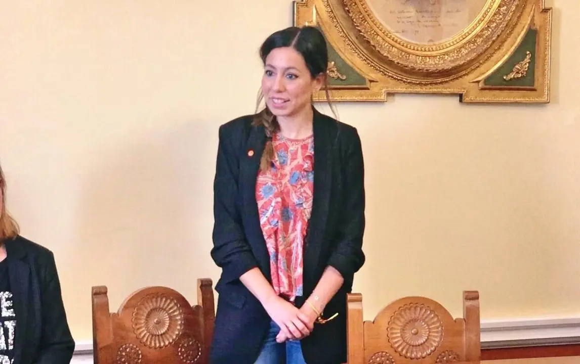 La concejala de Ciudadanos (Cs) en el Ayuntamiento de Suances, Ruth Pérez