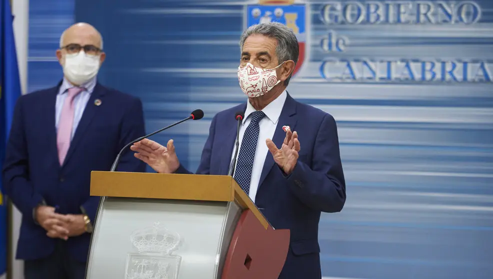 El presidente de Cantabria, Miguel Ángel Revilla