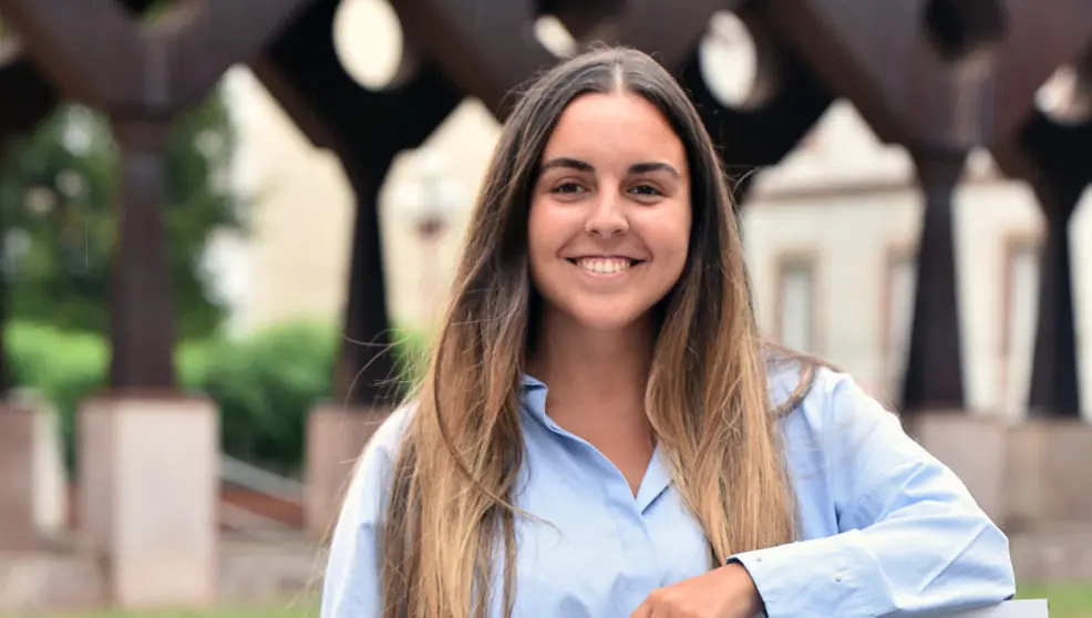 La jugadora del Voley Torrelavega, Carla Salazar