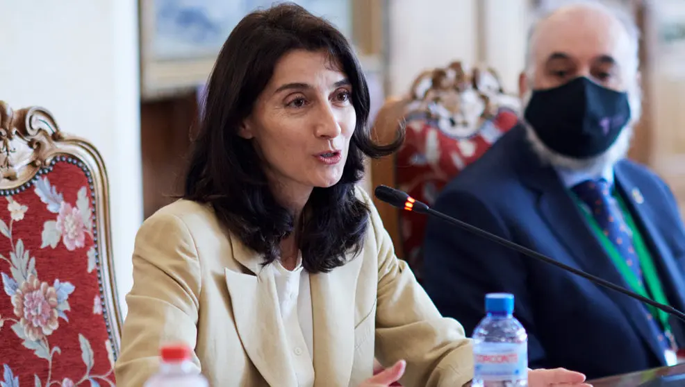 La ministra de Justicia, Pilar Llop, interviene en la inauguración del curso 'La presencia de la Psicología en el sistema público educativo, de salud y servicios sociales' en la Universidad Internacional Menéndez Pelayo | Foto- UIMP