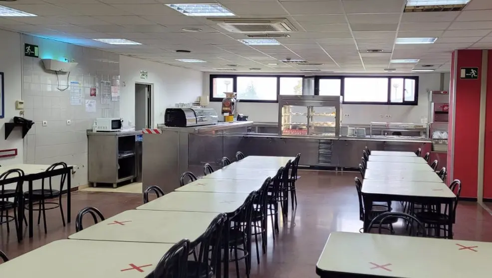 Cafetería de personal del Hospital Sierrallana