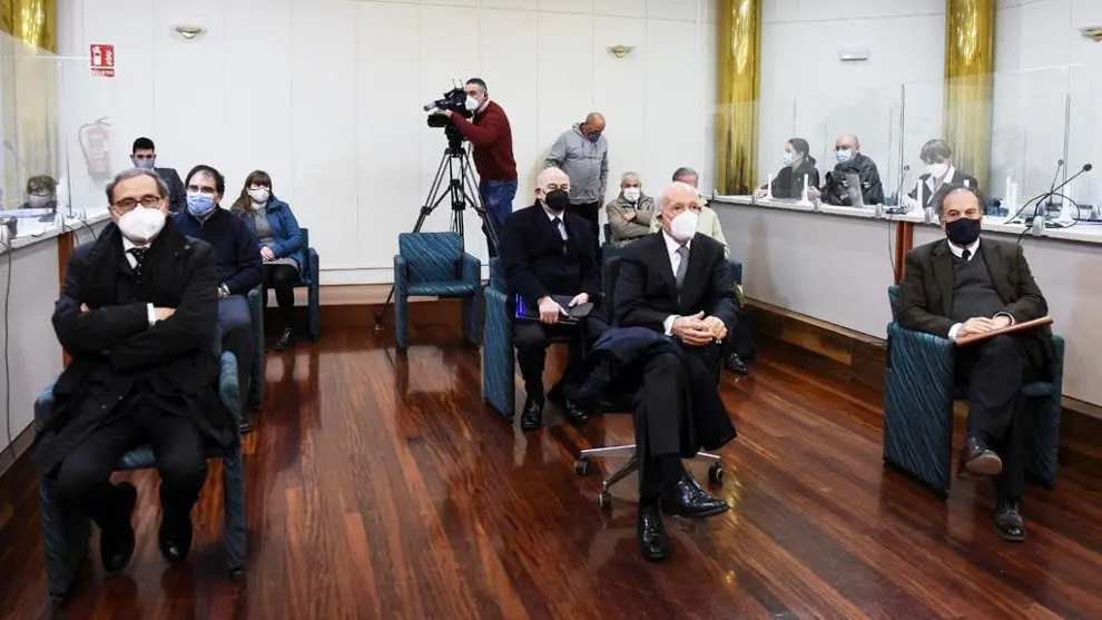 Consejo de Administración de Sniace en el juicio por los vertidos contaminantes al río