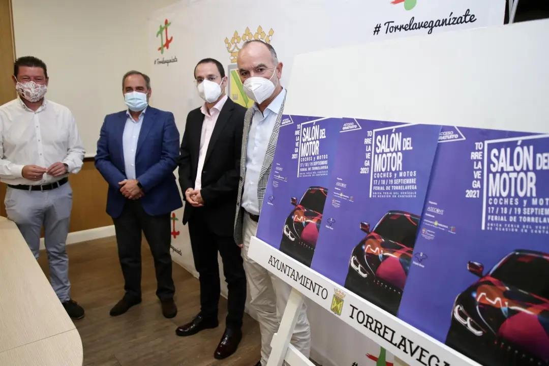 Presentación Salón del Motor que se celebra este fin de semana en Torrelavega