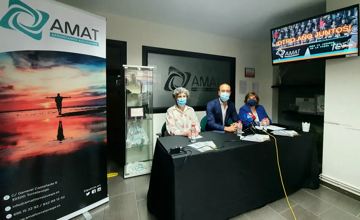Rueda de prensa de AMAT y el alcalde de Torrelavega
