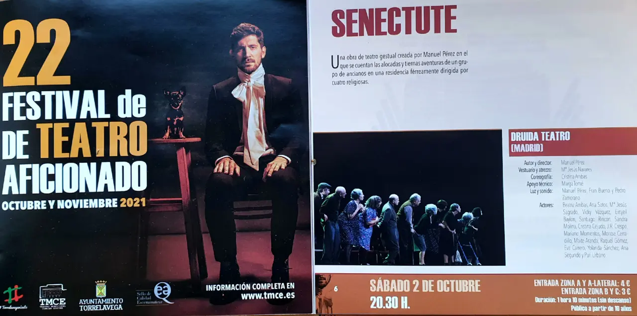 Cartel del Festival de Teatro Aficionado