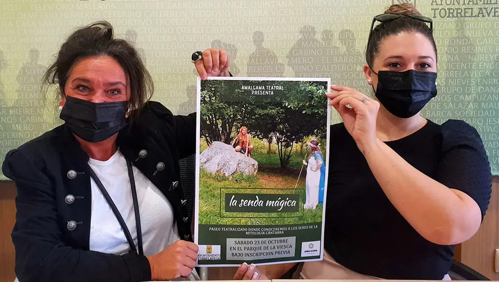 Presentación del paseo teatralizado por La Viesca