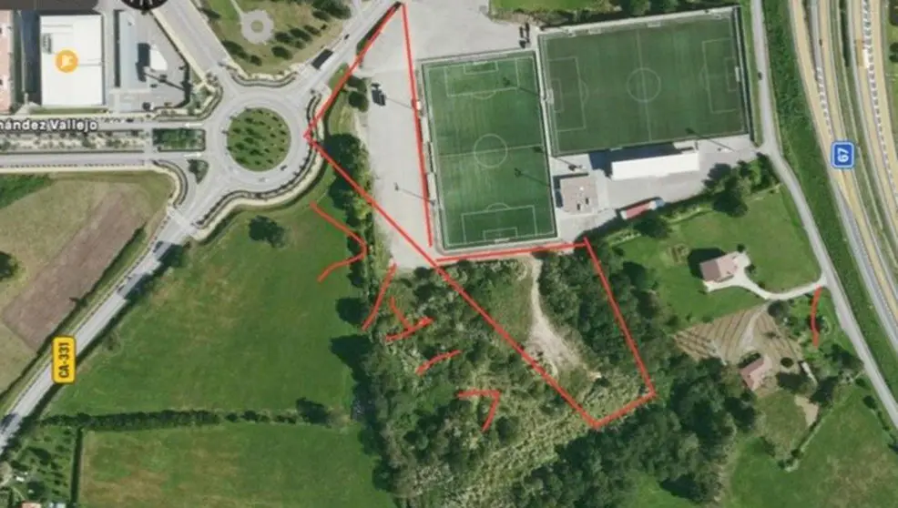 Parcelas donde se ubicarán las piscinas al aire libre