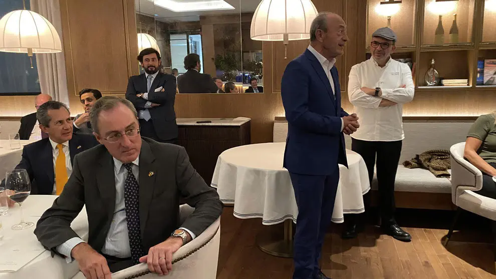 Inauguración del restaurante Amós de Jesús Sánchez