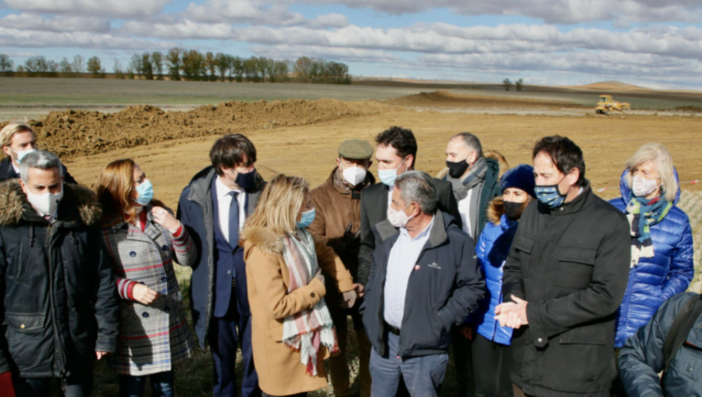 Imagen de la inauguración de la obra