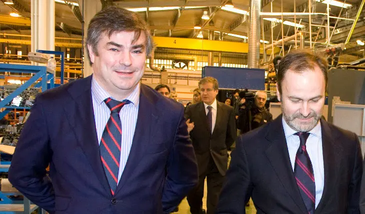 Los administradores de Ecomasa, Andrés de León y Jesús Lavín