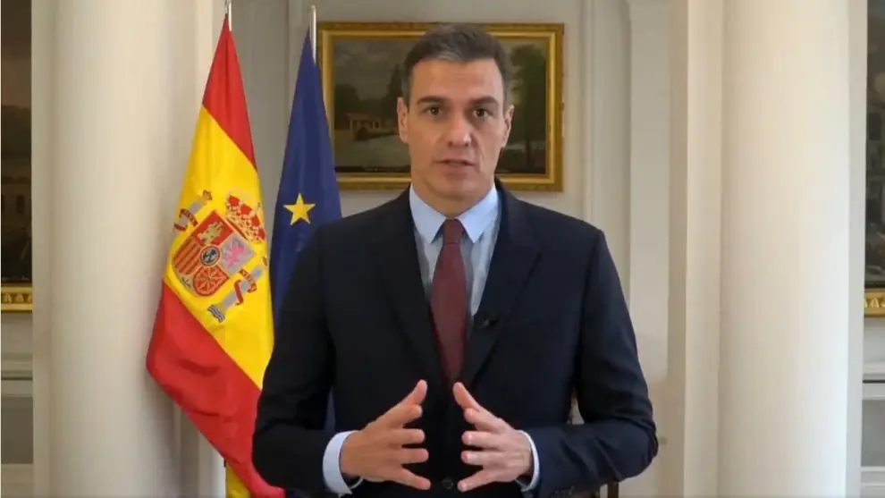 El presidente del Gobierno, Pedro Sánchez