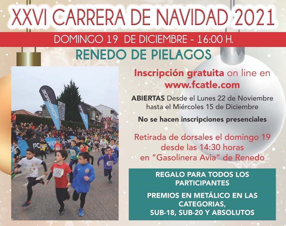 Carrera de Navidad de Pi&eacute;lagos