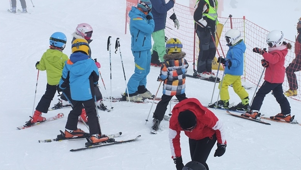 Niños en Alto Campoo