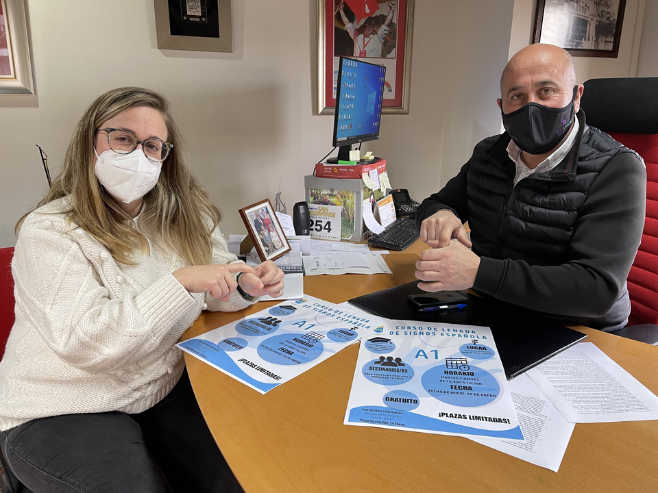 Presentaci&oacute;n del cartel del curso Lengua de Signos Espa&ntilde;ola nivel A1