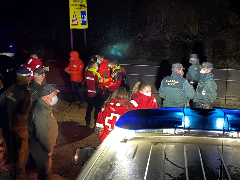 Rescate de los senderistas