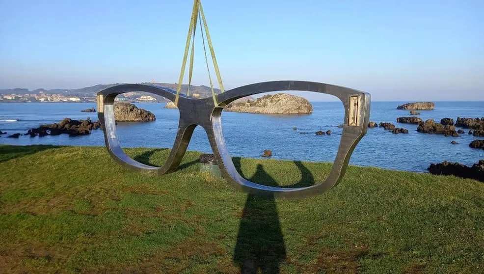 Instalación de las gafas XXL de Noja