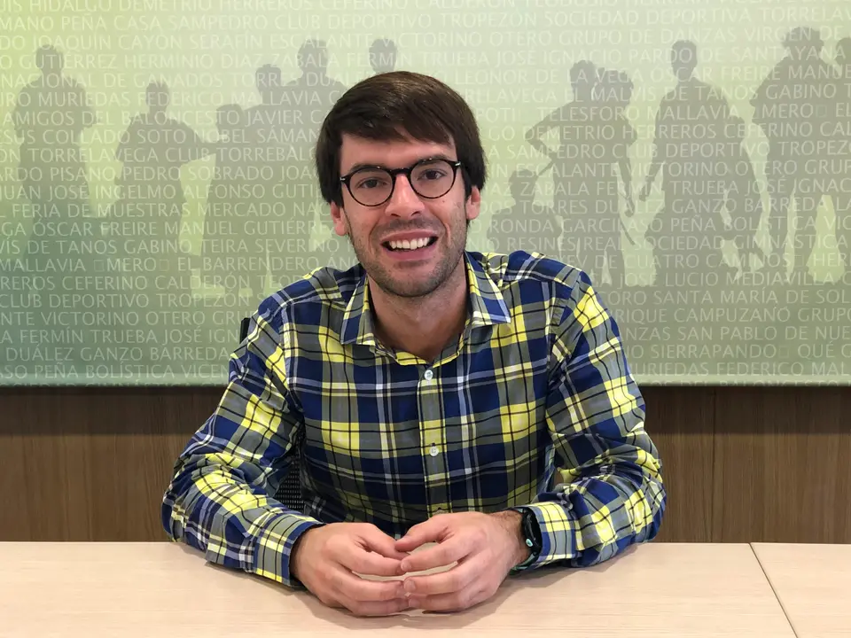 El concejal de Sanidad, Borja Sainz