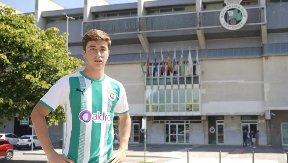 El jugador del Racing, Pablo Torre