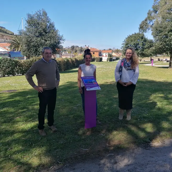 Raquel Garc&iacute;a Ceballos se suma al sendero de mujeres de Suances