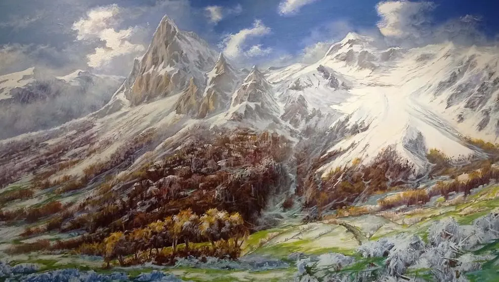 Cartel de la exposición de Joaquín Besoy