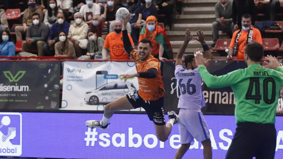 El jugador Jorge Prieto | Foto- BM Torrelavega