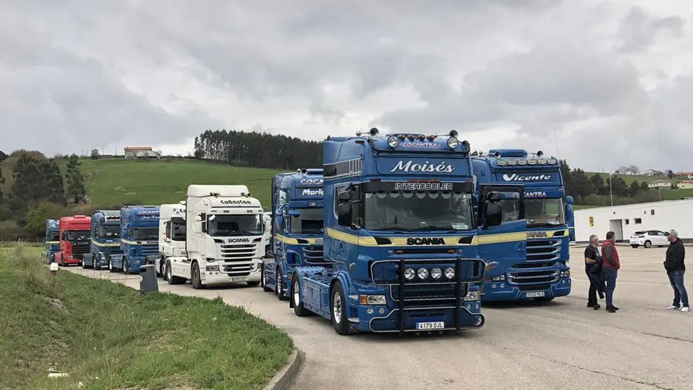 Camiones en Cantabria