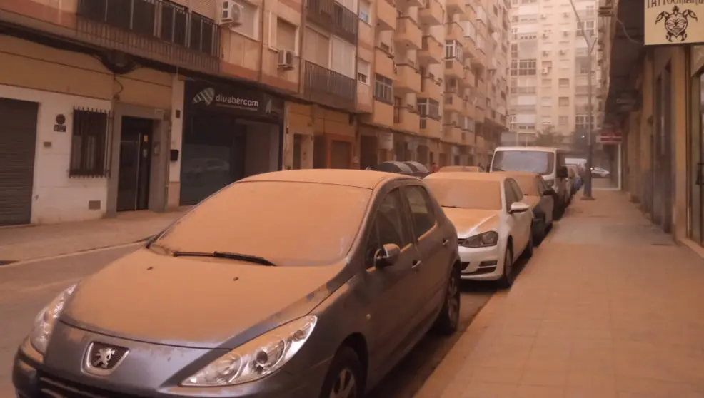  Efectos de la calima sobre los coches