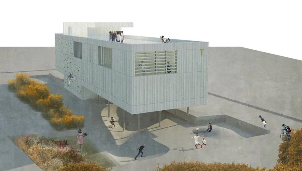  Infografía del Centro de Ocio Juvenil de Torrelavega